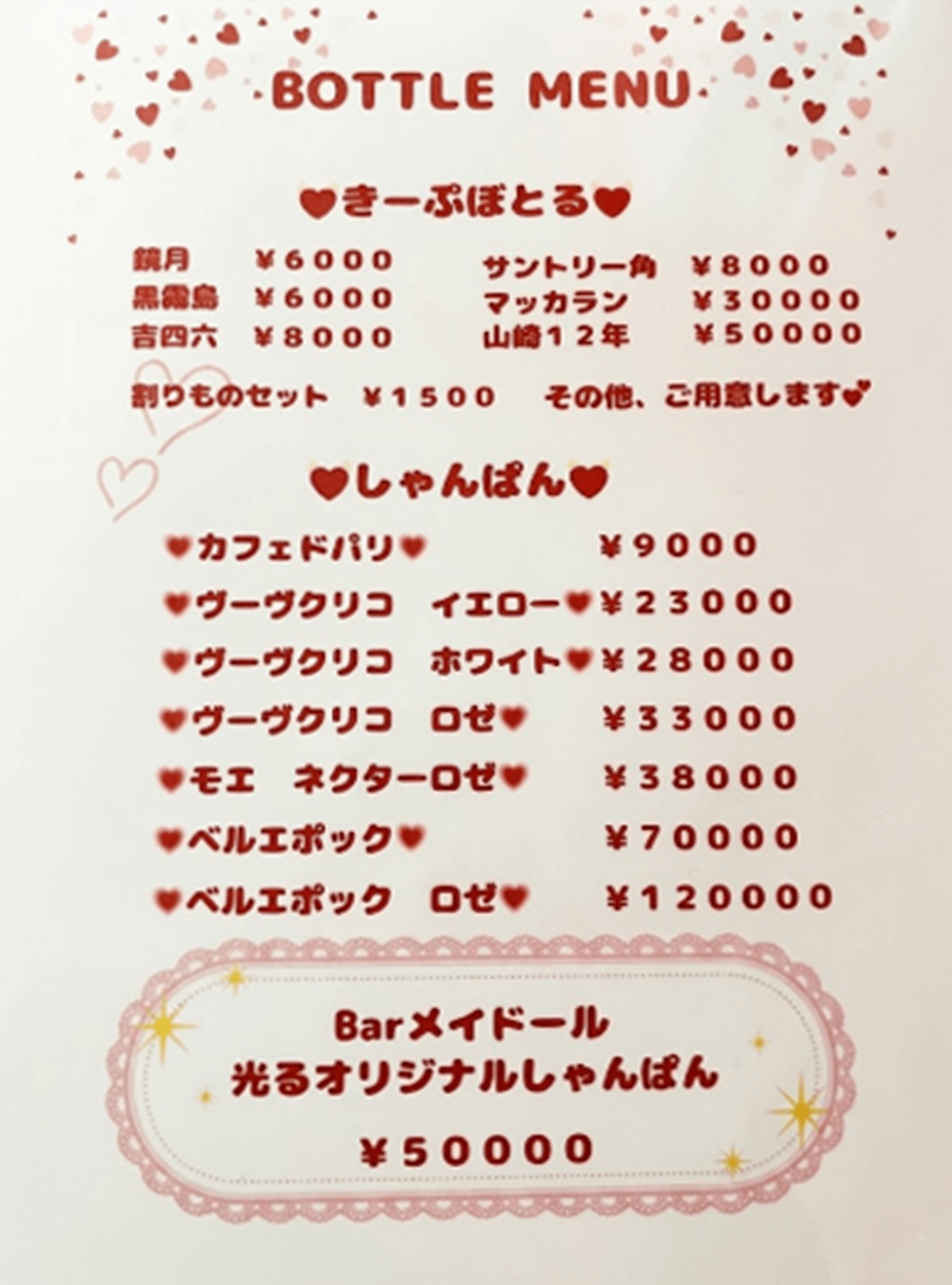 Menu C